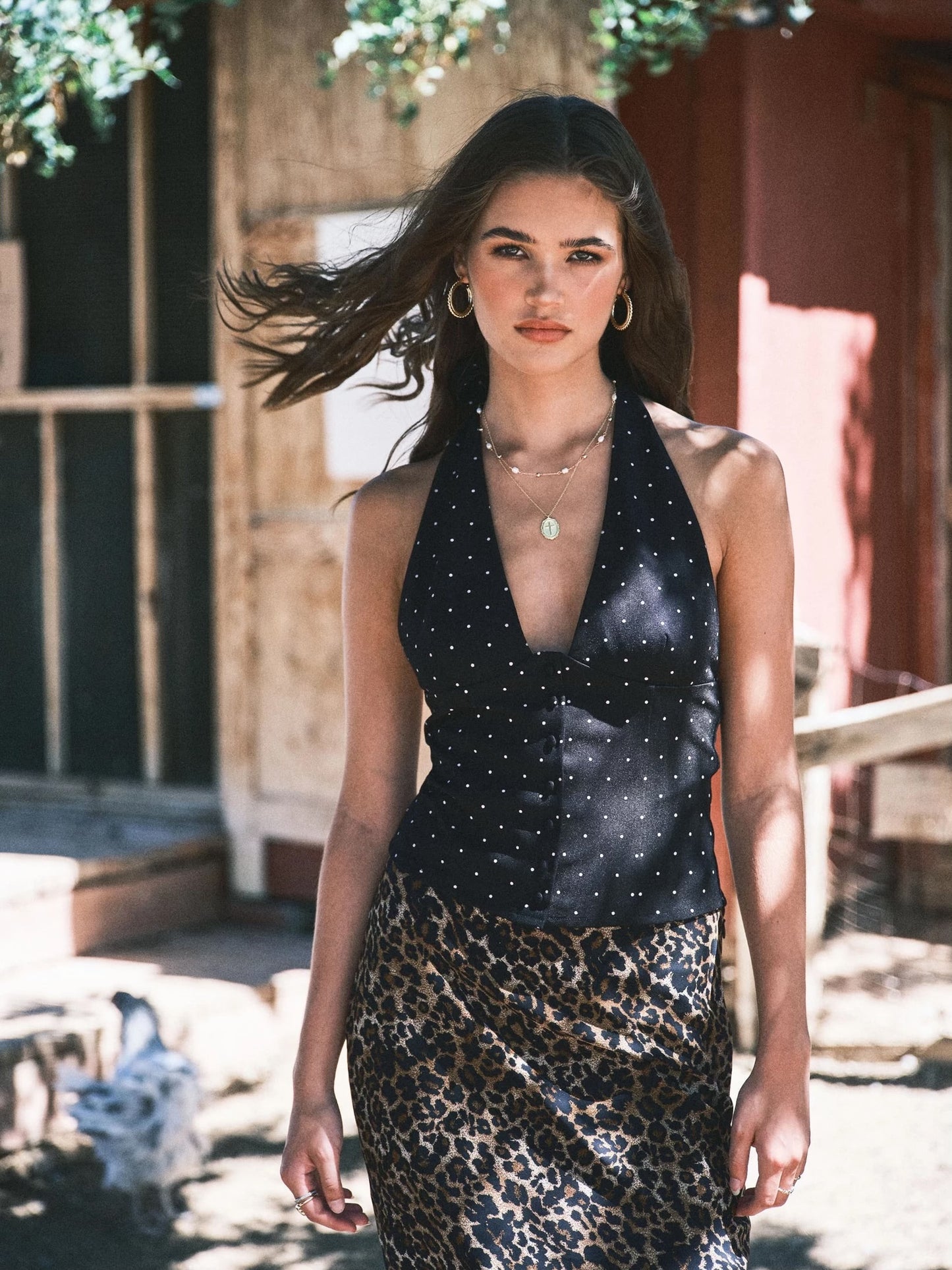 Pretty in Dots Halter