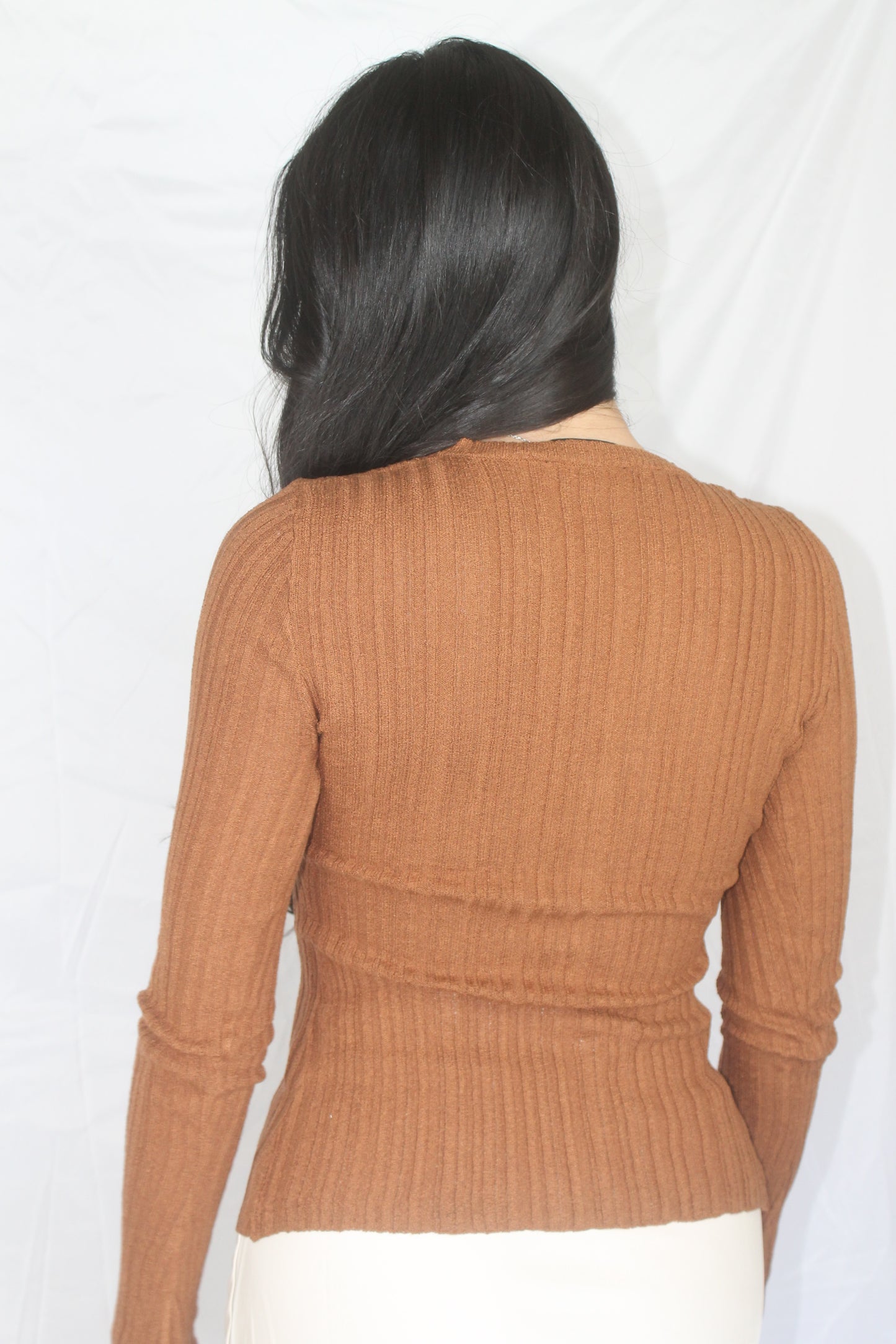 Brat Brown Cardigan