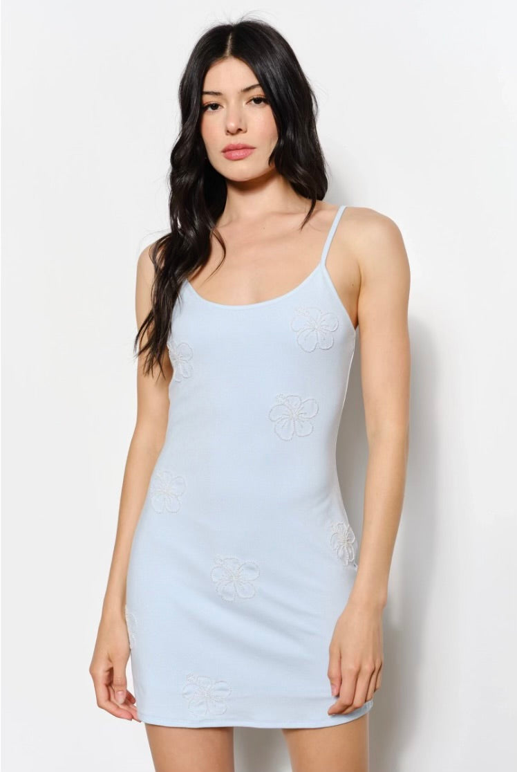 Island Petal Mini Dress 🥥