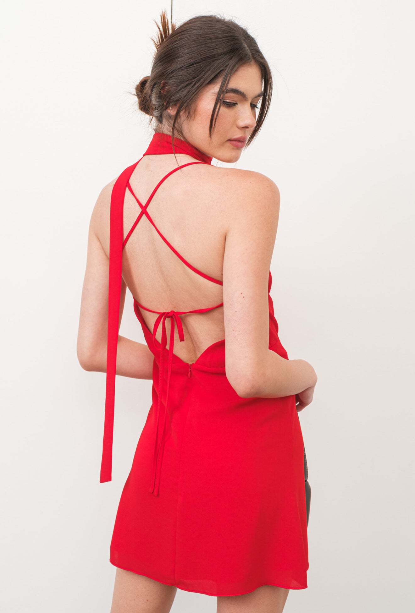 Amour Rouge Mini Dress