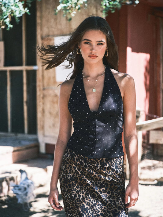 Pretty in Dots Halter
