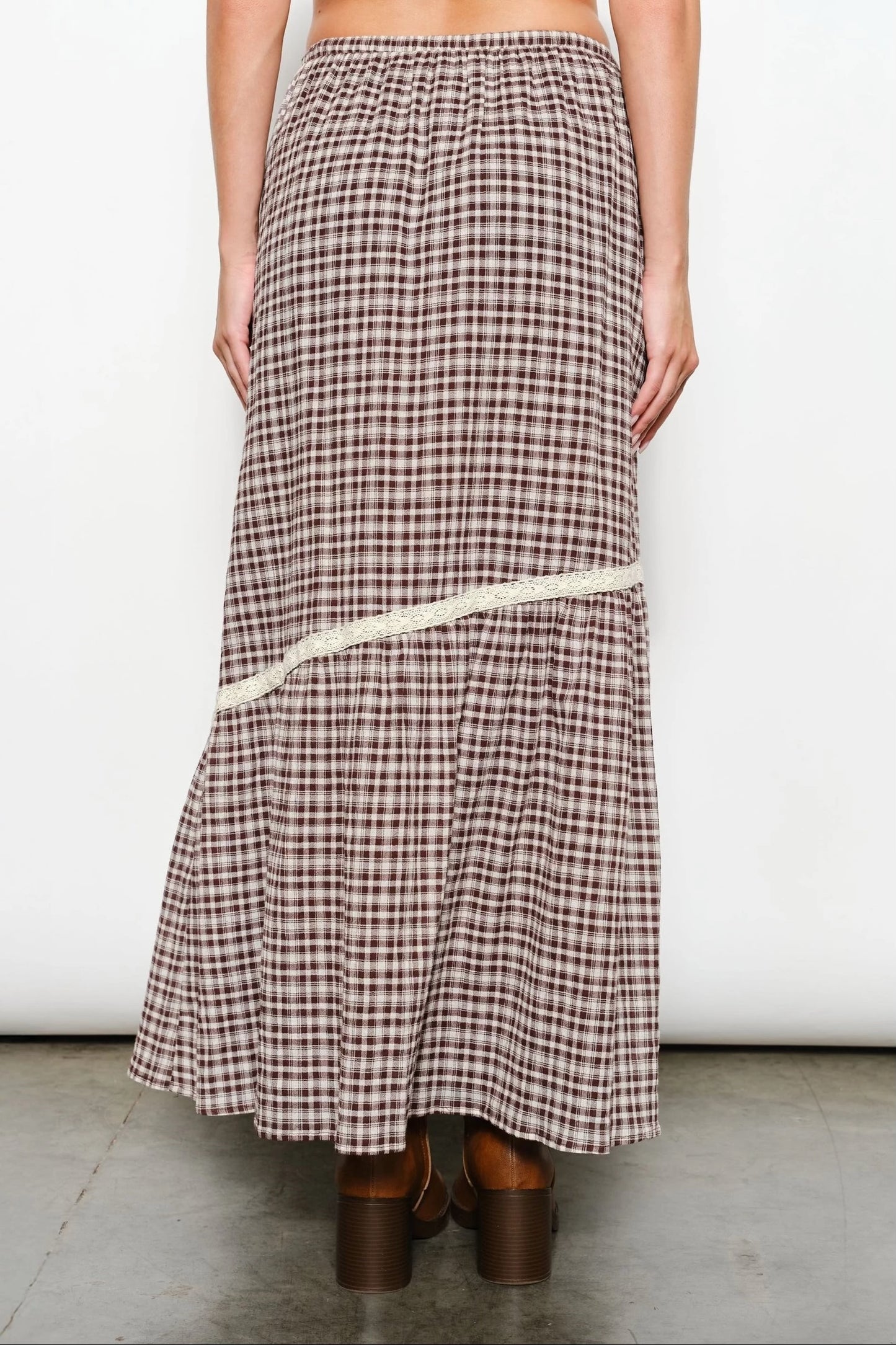 Harvest Plaid Maxi 🌾