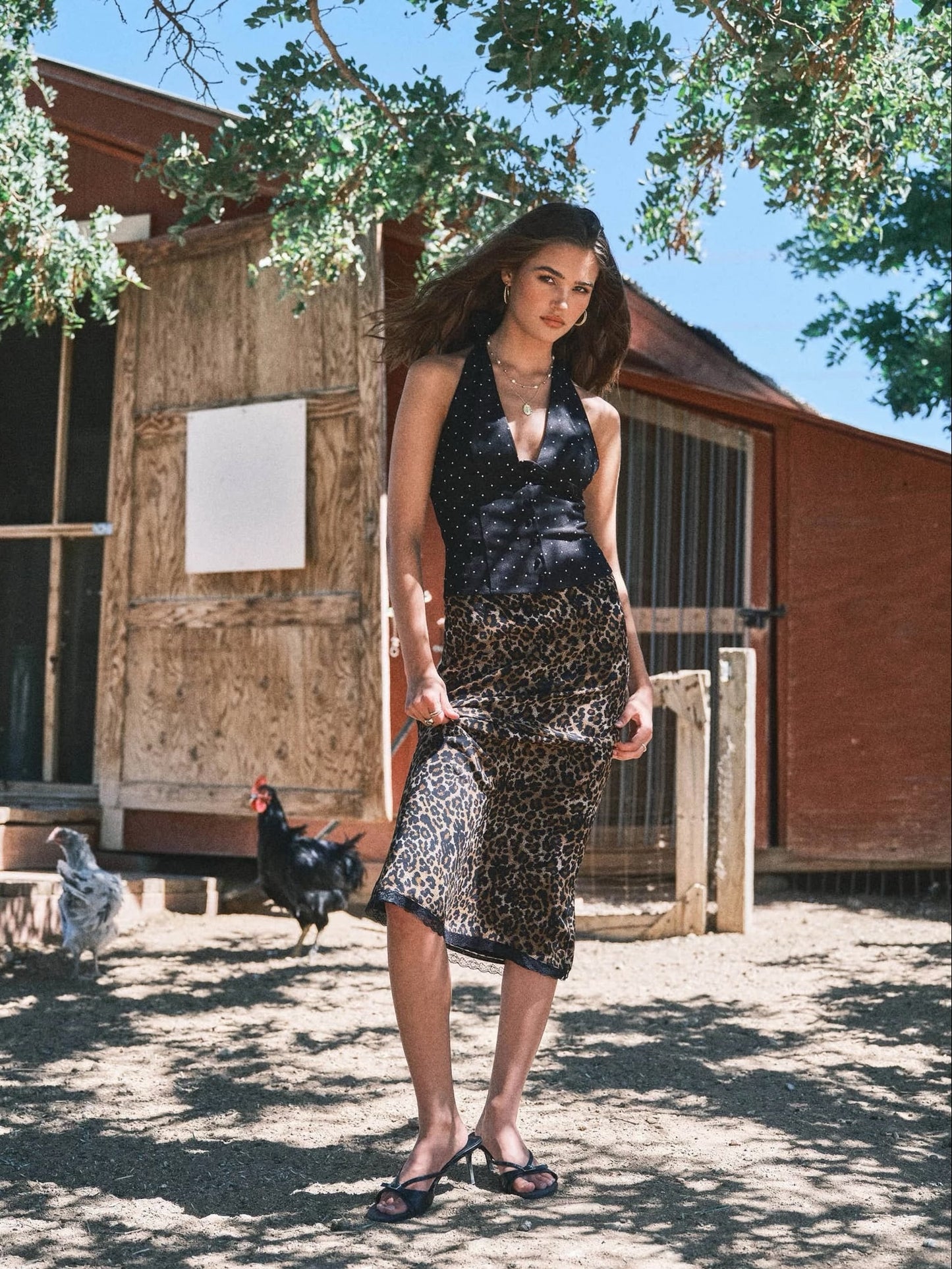 Pretty in Dots Halter