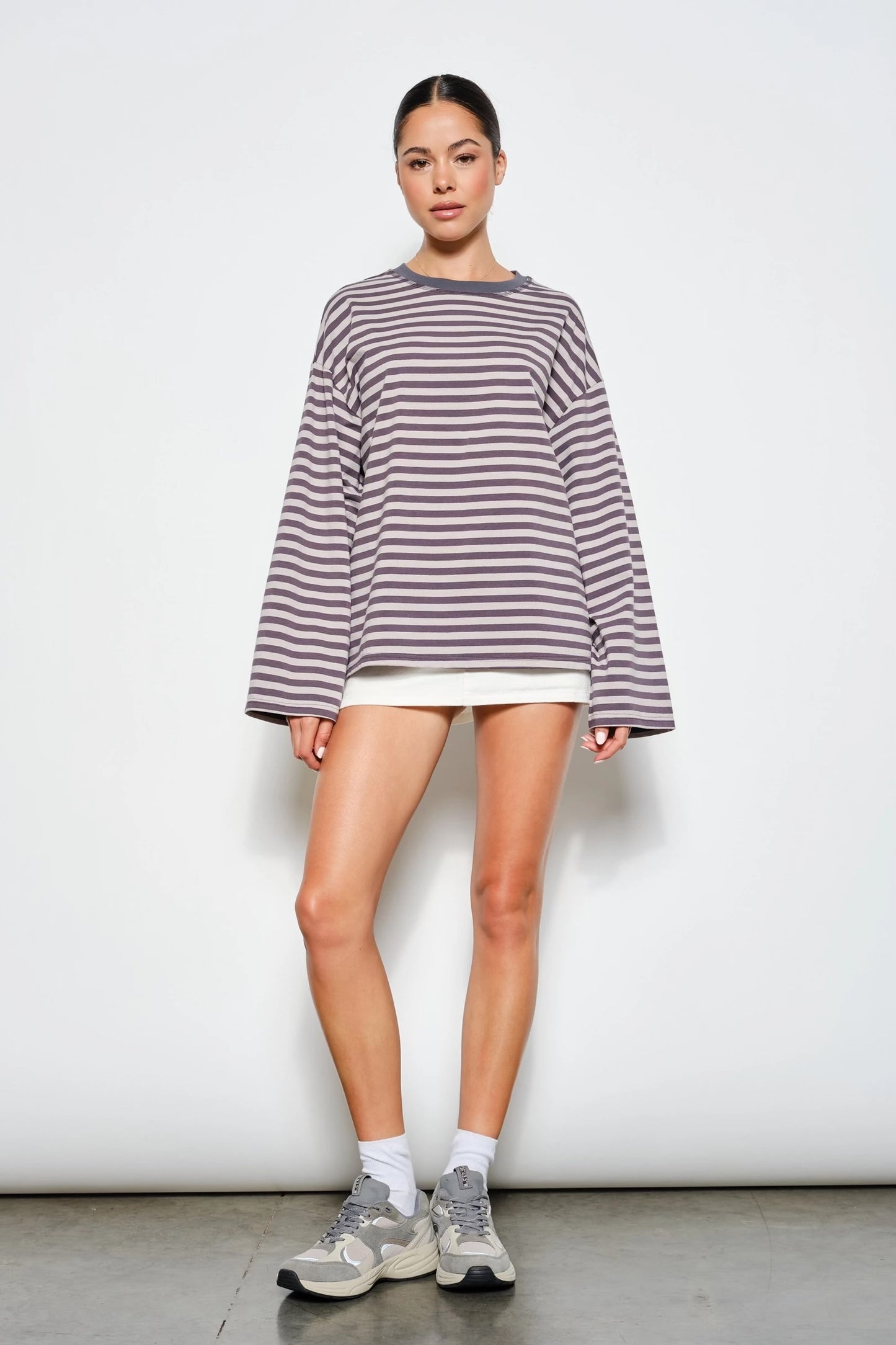 Off Duty Striped Long Sleeve