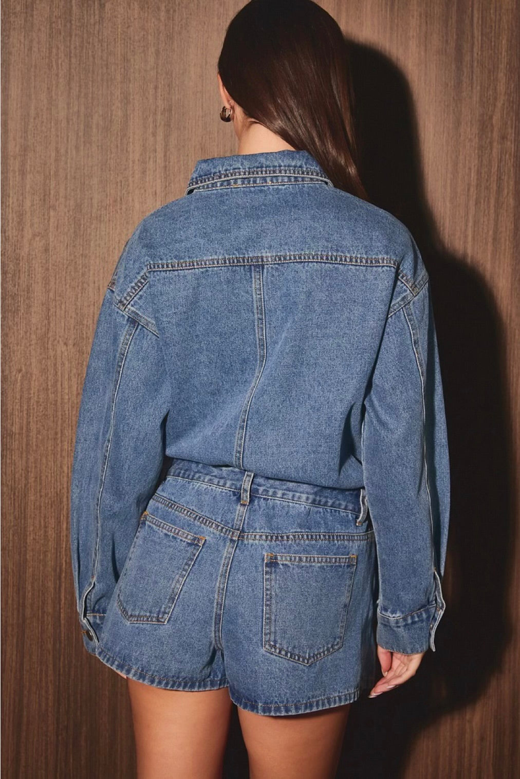 City Girl Denim Romper🌃