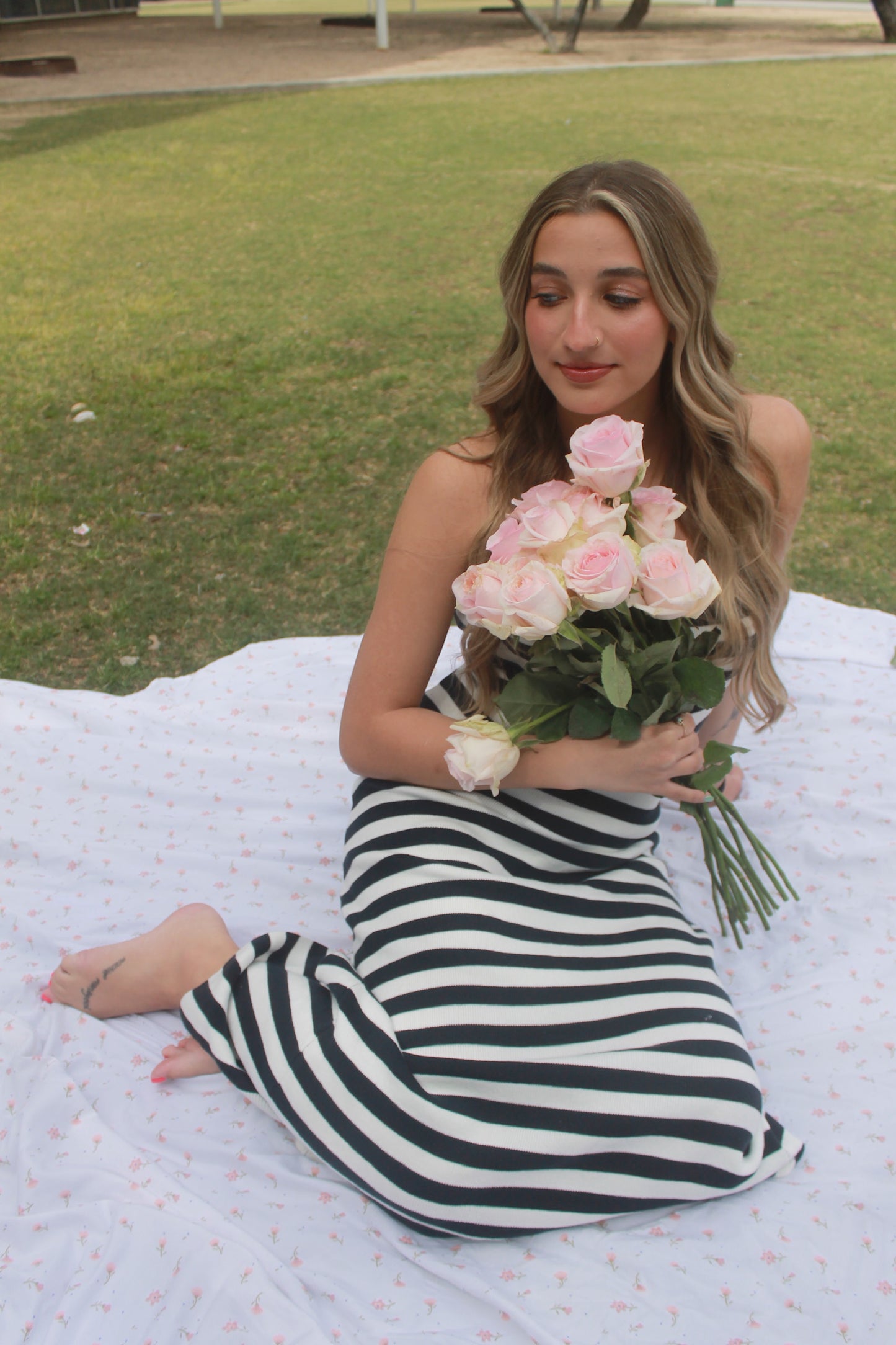 Sunday Striped Dress
